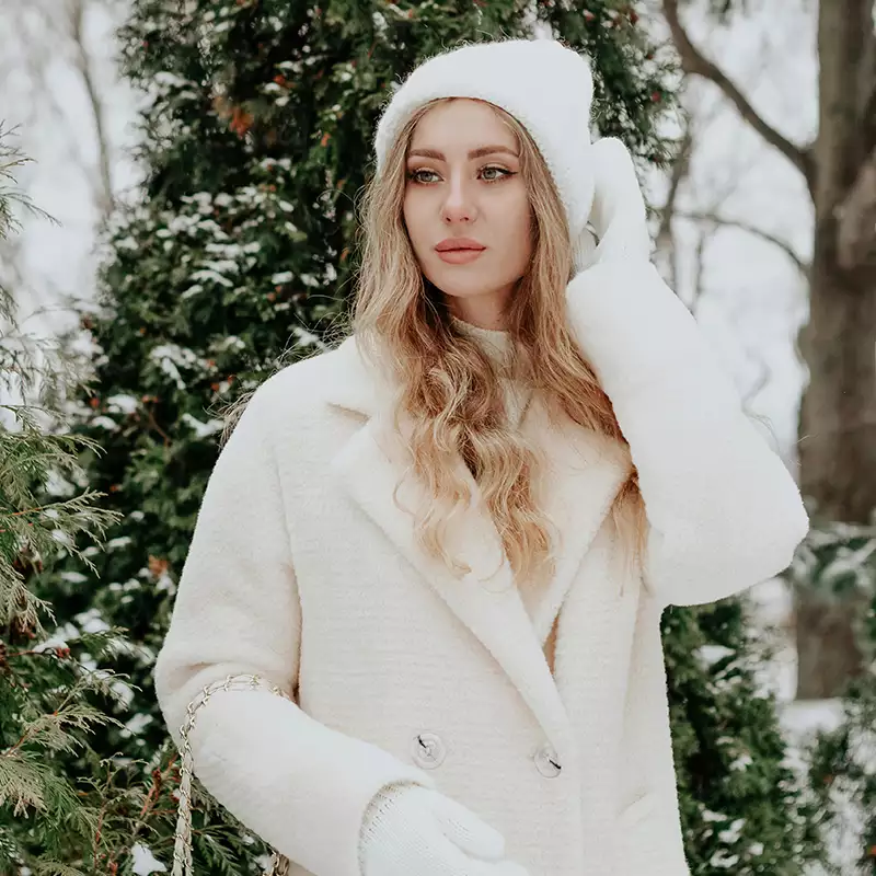 Manteau en laine