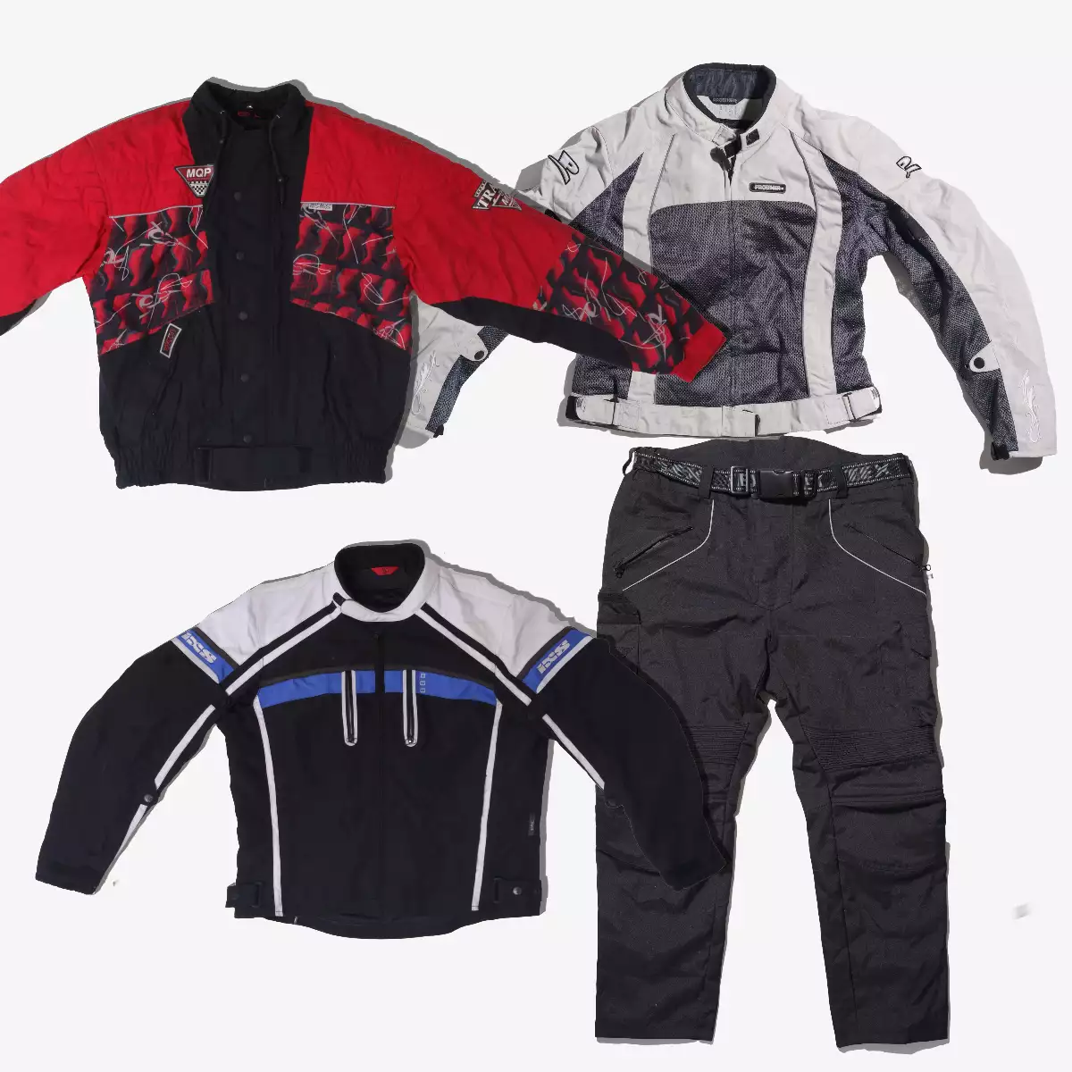 Lot de Vêtements de Moto - Excellente Qualité (50 kg, 36 pièces)