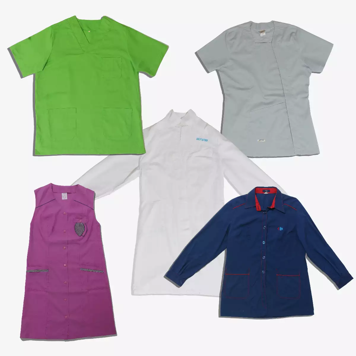 Lot de Vêtements de Travail - Excellente Qualité (60 kg, 100 pièces)